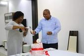 Cônjuges dos Membros do CEP felicitam a esposa do Governador da Província de Nampula pela passagem do seu aniversário natalício