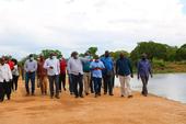 Governador de Nampula visita Represa em Meconta